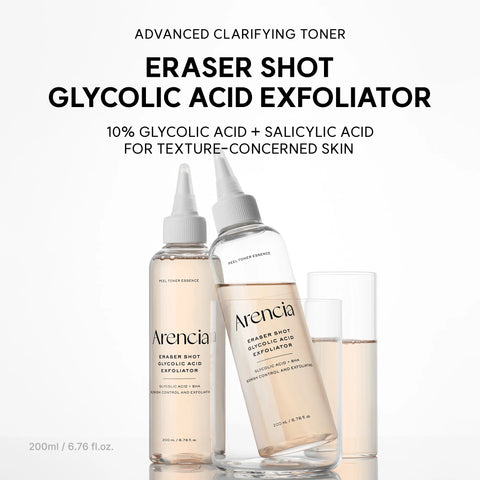 Eraser Shot Glycolic Acid Exfoliator Toner - 200ml