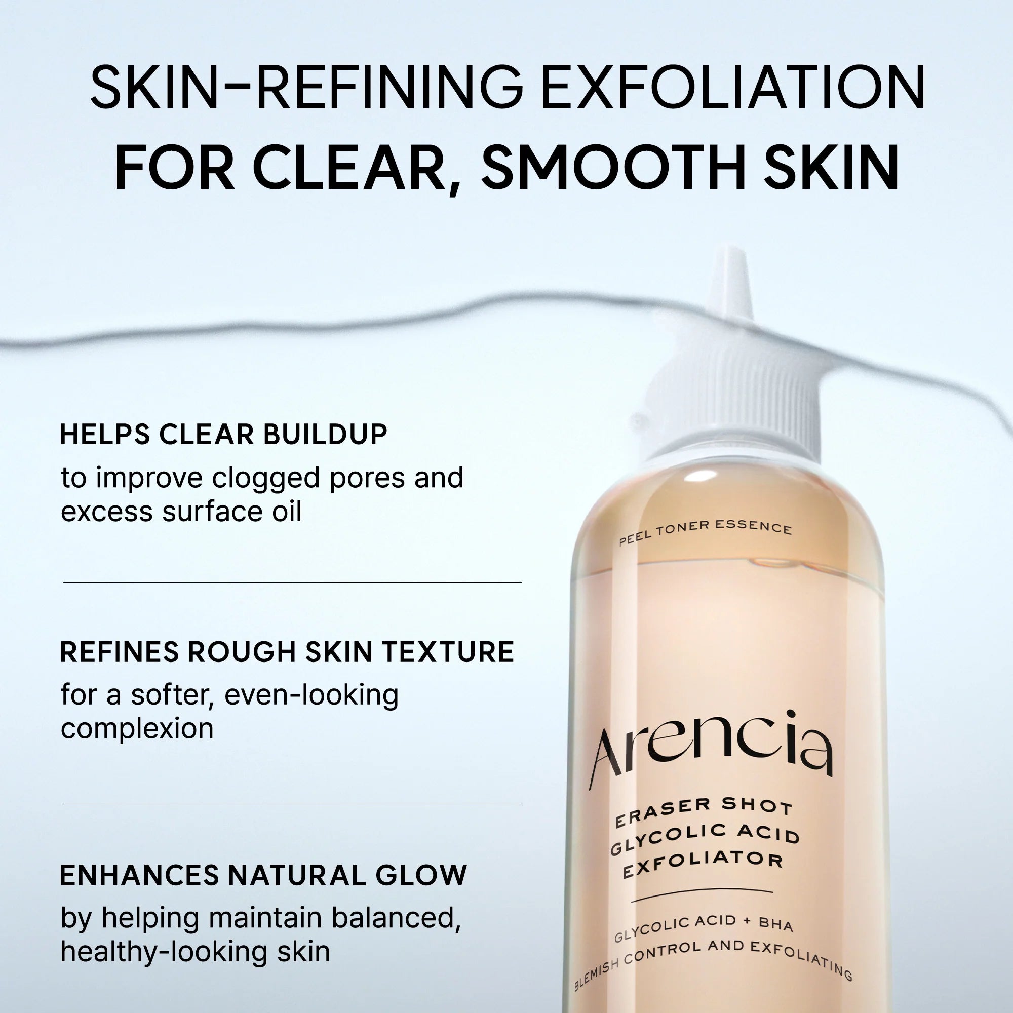 Eraser Shot Glycolic Acid Exfoliator Toner - 200ml