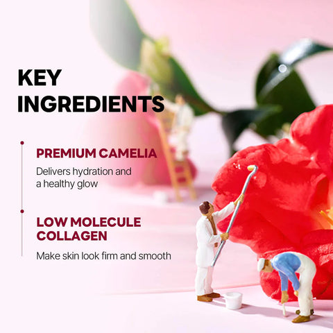 Camellia Deep Collagen Firming Gel Mask - 34g x 4 Sheets