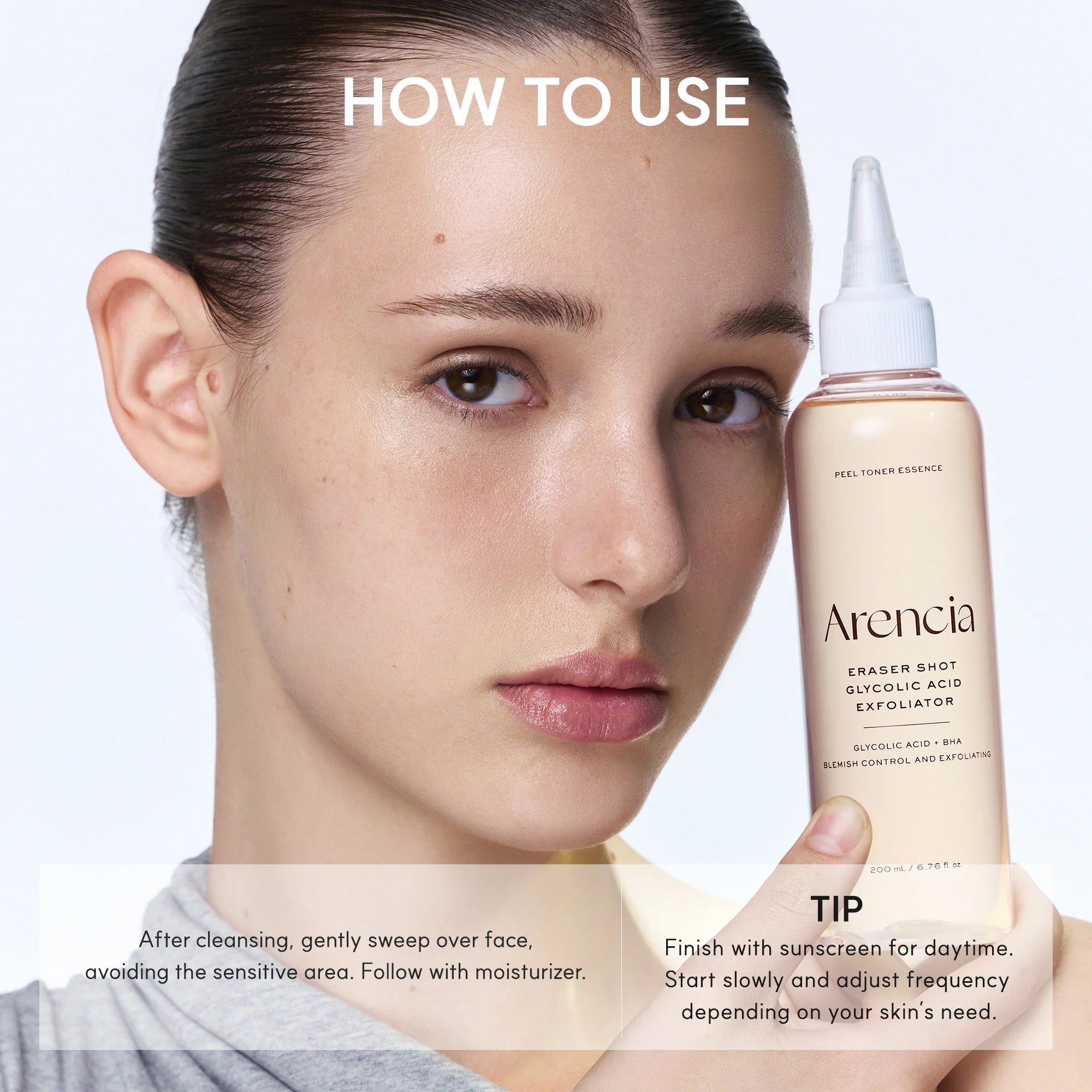 Eraser Shot Glycolic Acid Exfoliator Toner - 200ml