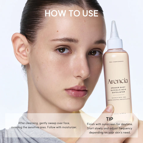 Eraser Shot Glycolic Acid Exfoliator Toner - 200ml