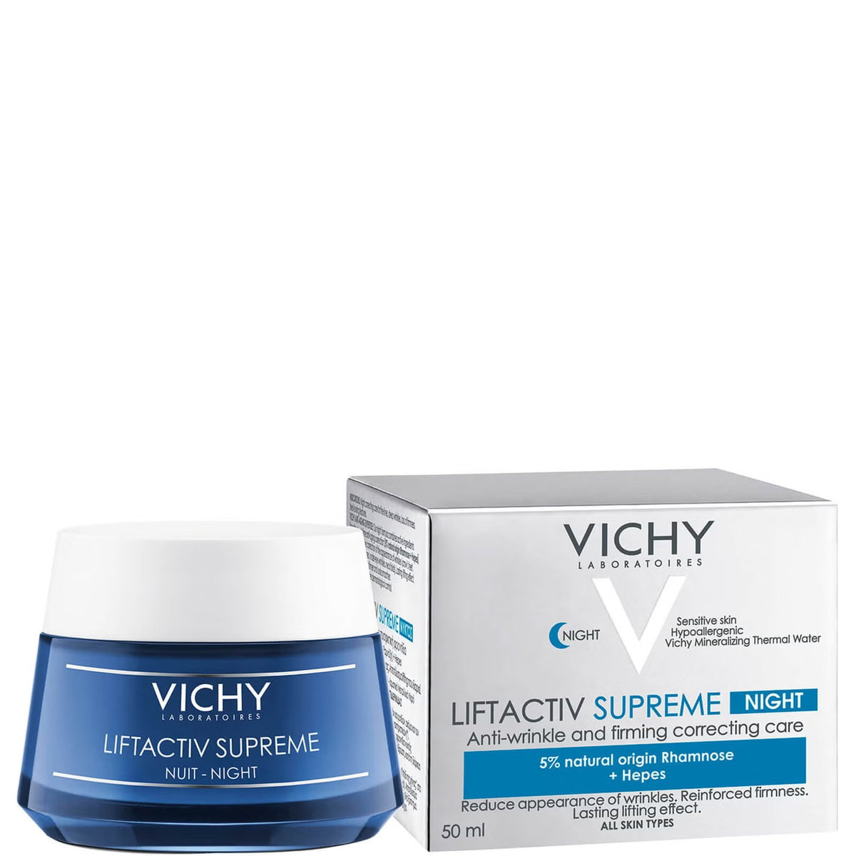 VICHY LiftActiv Anti-Wrinkle and Firming Night Moisturiser 50ml