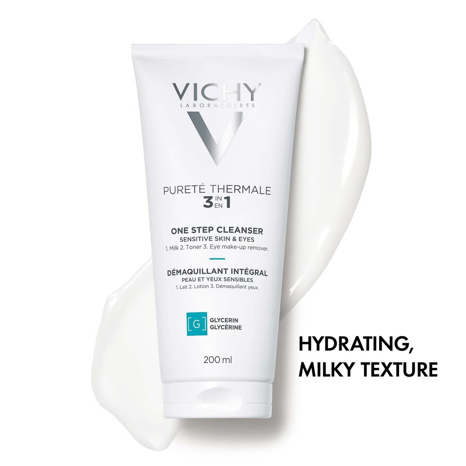 VICHY Pureté Thermale 3-in-1 One Step Cleanser 200ml