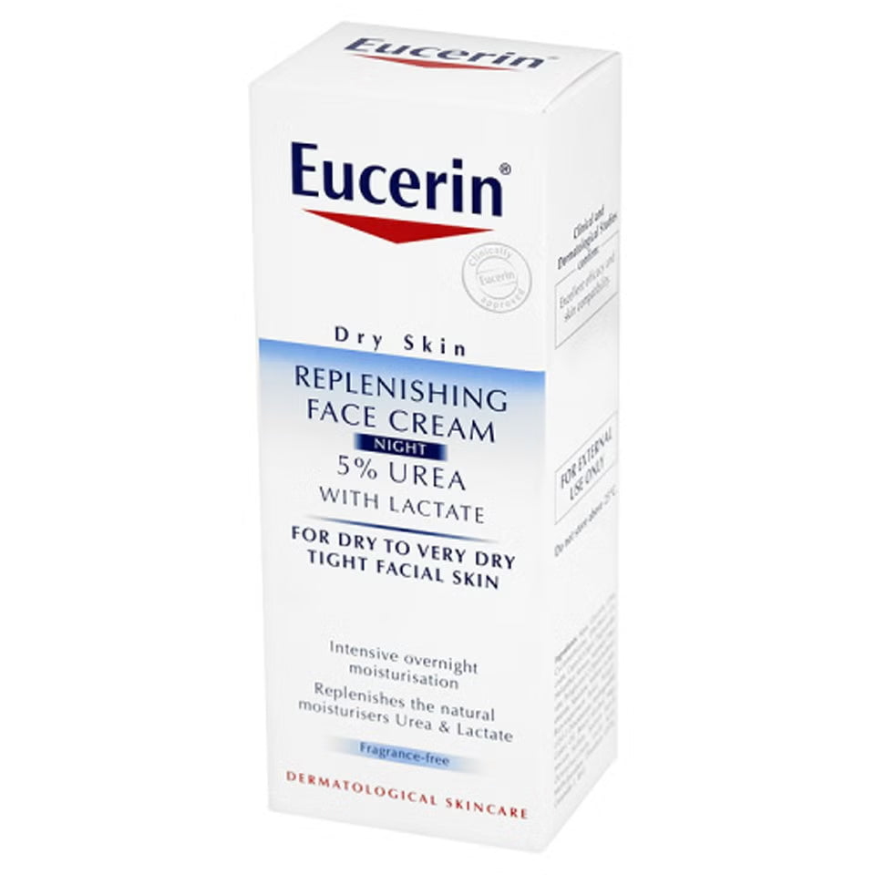 Eucerin UreaRepair Rich Replenishing Face Cream with 5� Urea 50ml