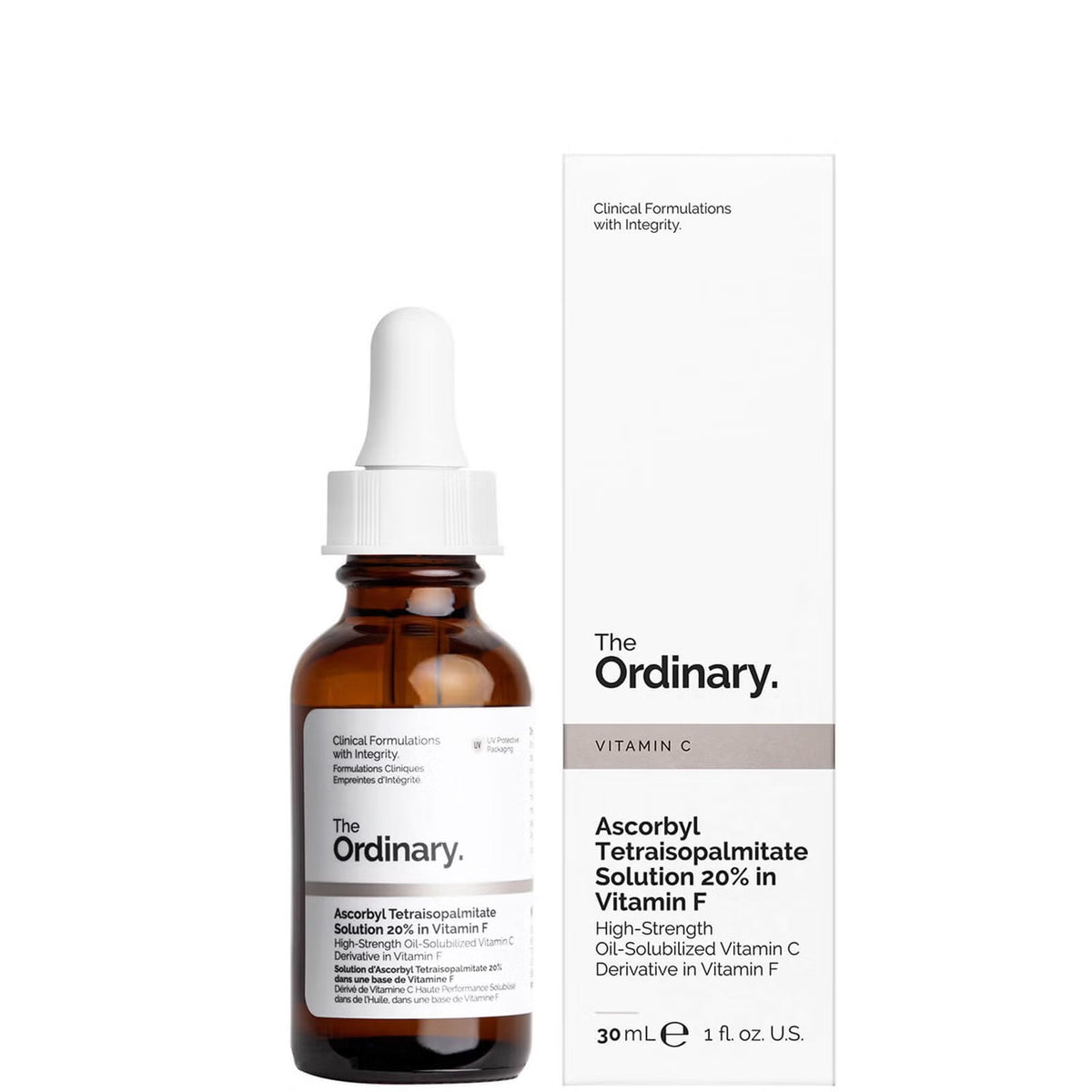 The Ordinary Ascorbyl Tetraisopalmitate Solution 20� in Vitamin F 30ml