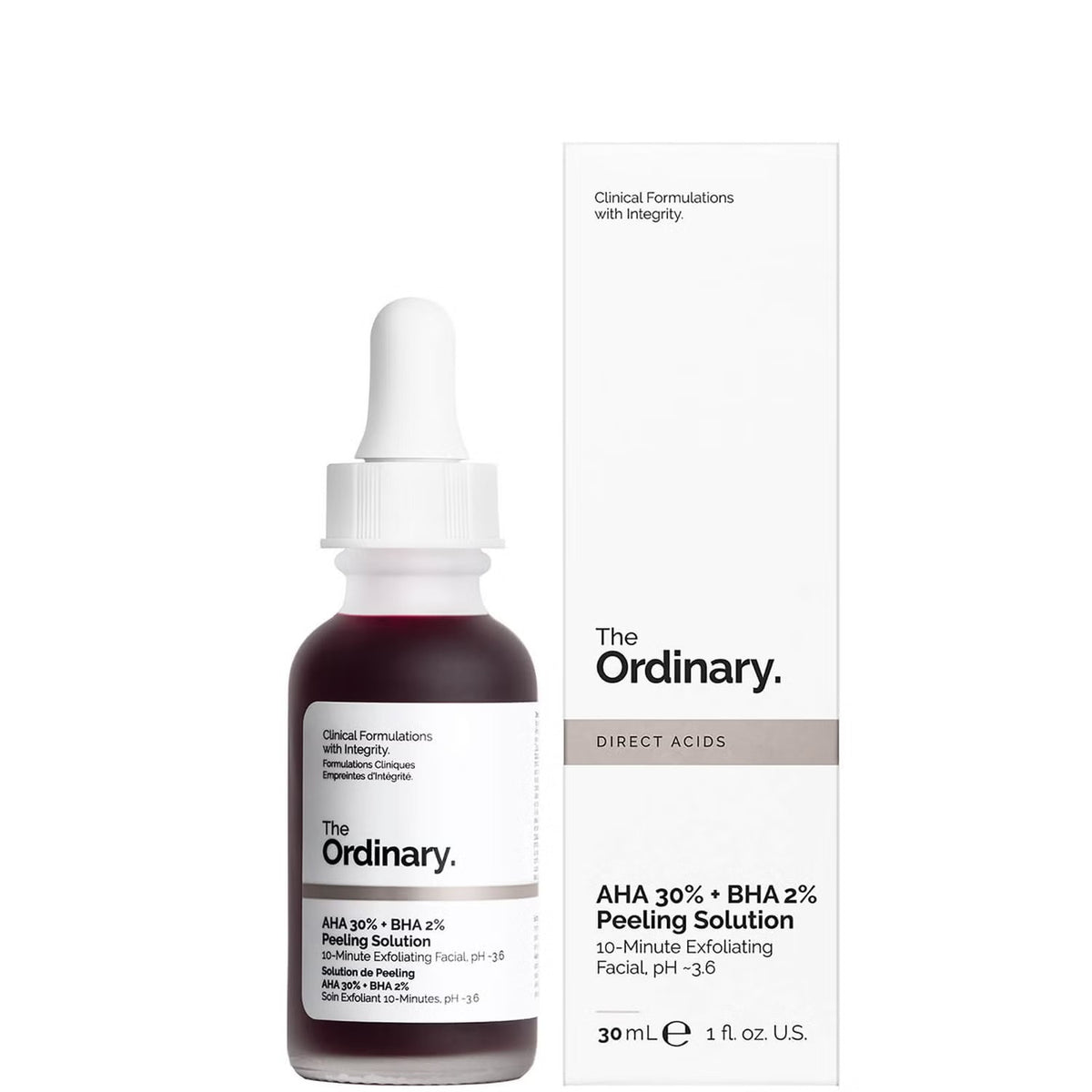 The Ordinary AHA 30� + BHA 2� Peeling Solution 30ml