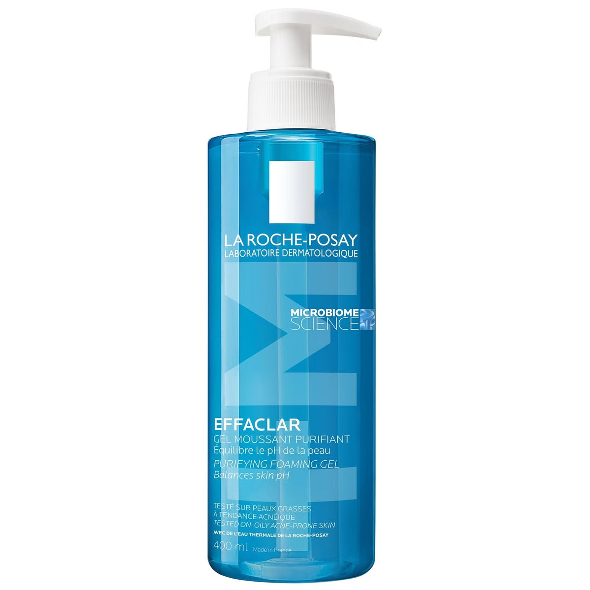 La Roche-Posay Effaclar Purifying Foaming Gel Cleanser for Oily, Blemish-Prone Skin 400ml