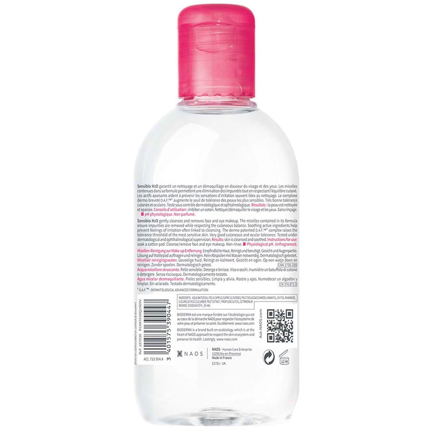 Bioderma Sensibio H2O Cleanser 250ml