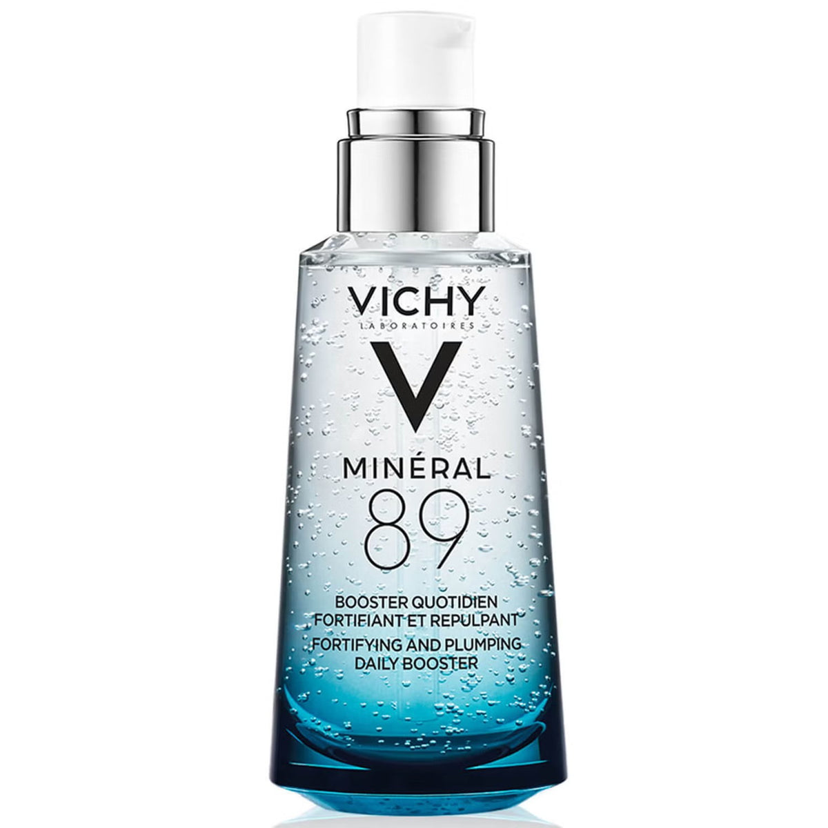 VICHY Minéral 89 Hyaluronic Acid Hydrating Serum - Hypoallergenic, For All Skin Types 50ml