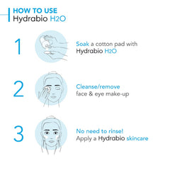 Bioderma Hydrabio Cleansing Micellar Water Dehydrated Skin 100ml