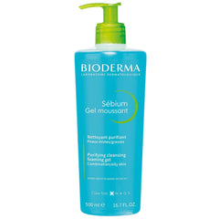 Bioderma Sébium Purifying Foaming Gel Oily to Blemish-Prone Skin 500ml