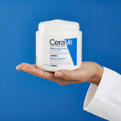 CeraVe Moisturising Cream Pot with Ceramides for Dry to Very Dry Skin 454g