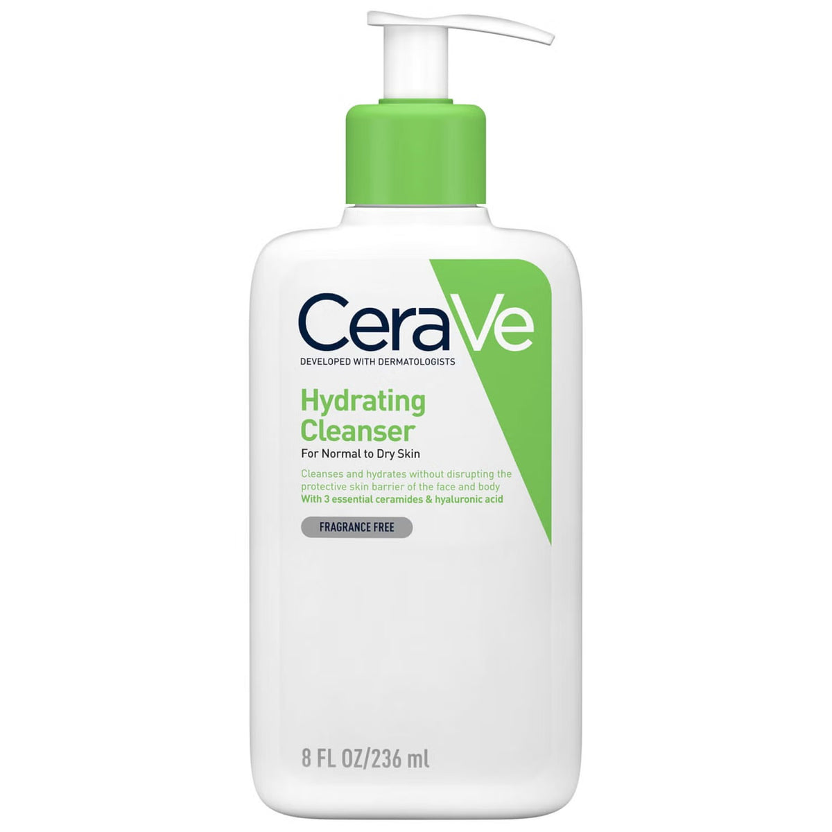 CeraVe Hydrating Cleanser with Hyaluronic Acid for Normal to Dry Skin 236ml