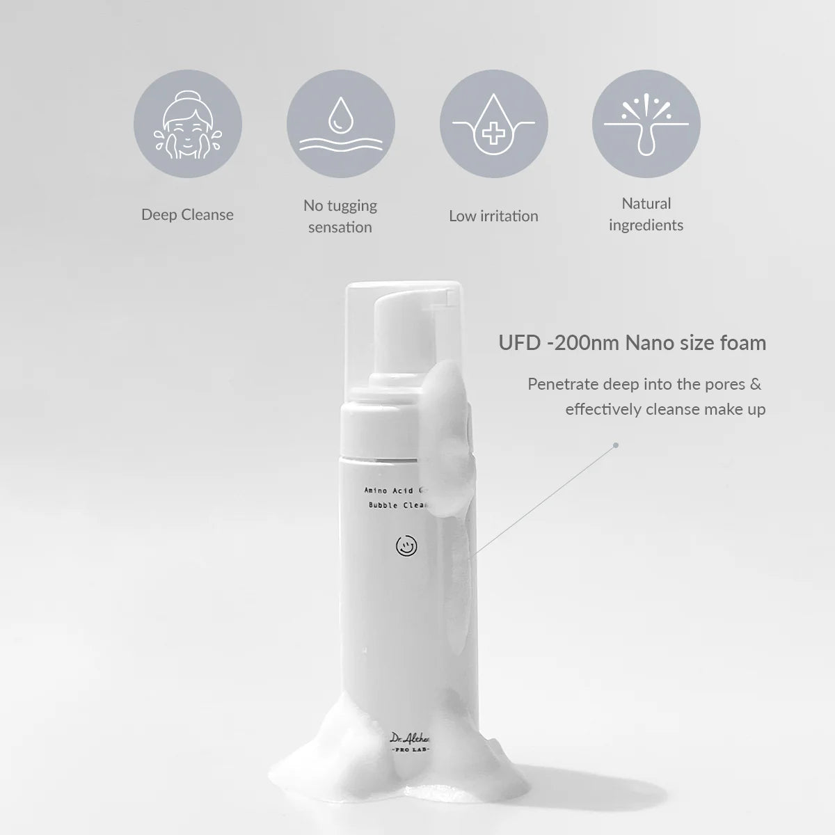 Amino Acid Gentle Bubble Cleanser - 140ml