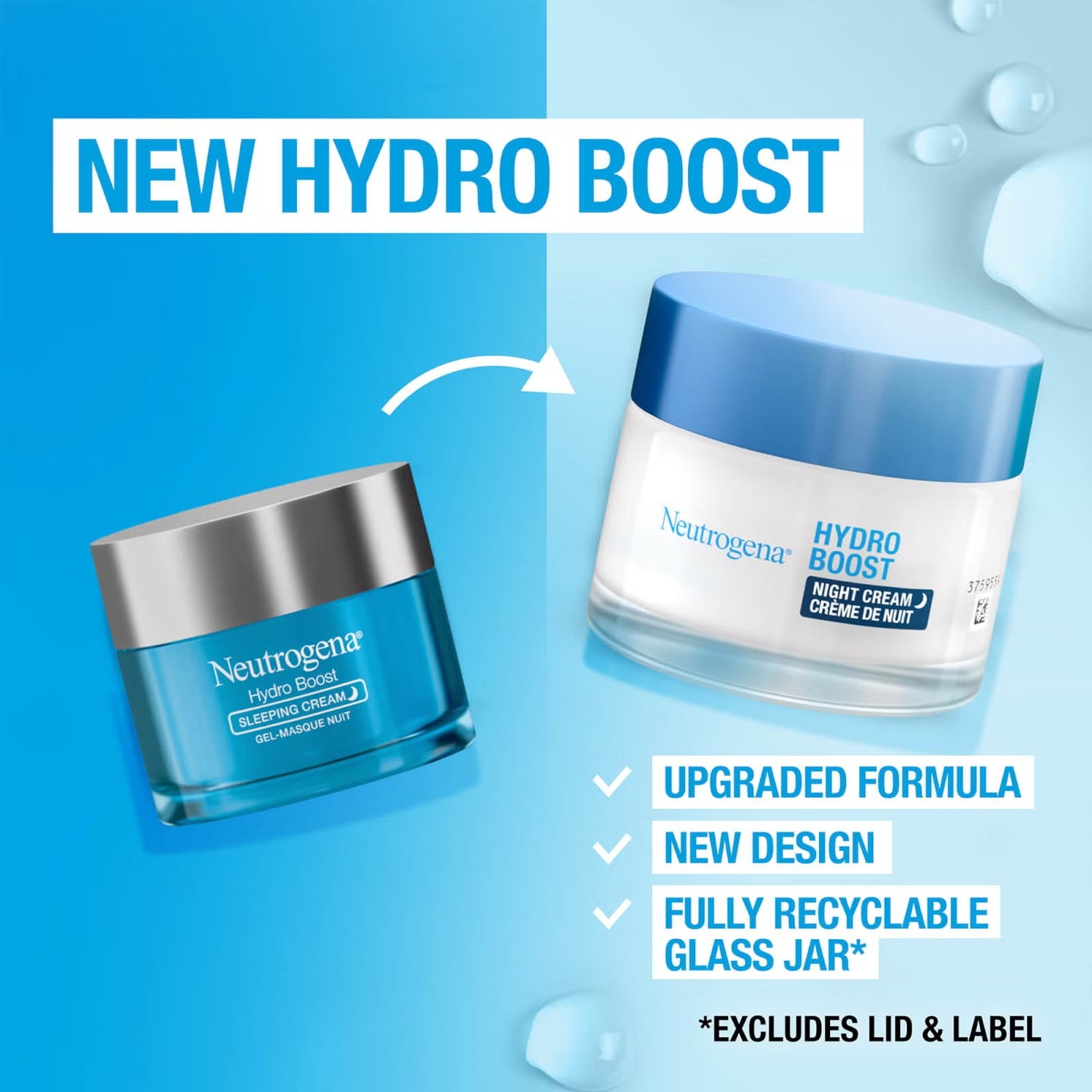 Neutrogena Hydro Boost Sleeping Cream 50ml