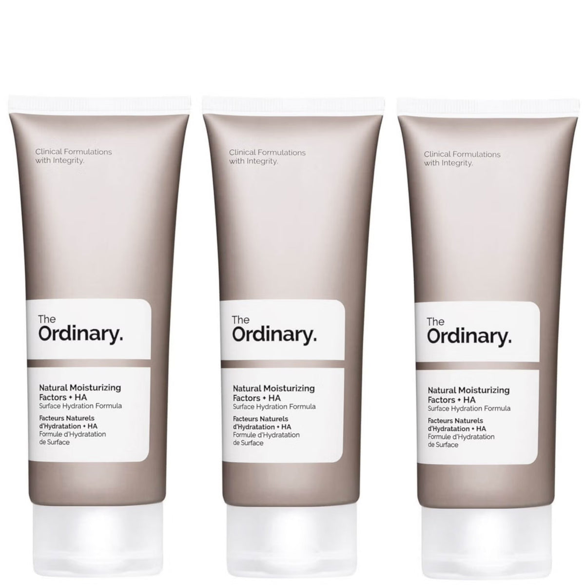 The Ordinary Natural Moisturizing Factors and HA 100ml (Three Pack)