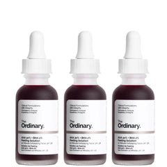 The Ordinary AHA 30� and BHA 2� Peeling Solution 30ml (Three Pack)