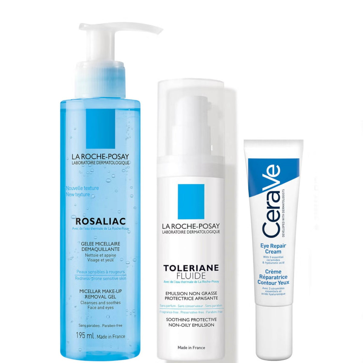 La Roche-Posay Real Skin Sensitive Routine Bundle