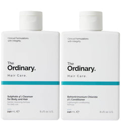 The Ordinary Sulphate Cleanser and Behentrimonium Chloride Conditioner Duo