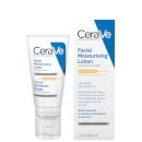 CeraVe Morning Face Routine for Dry Skin, Hydrating Cleanser and Moisturiser with SPF 50