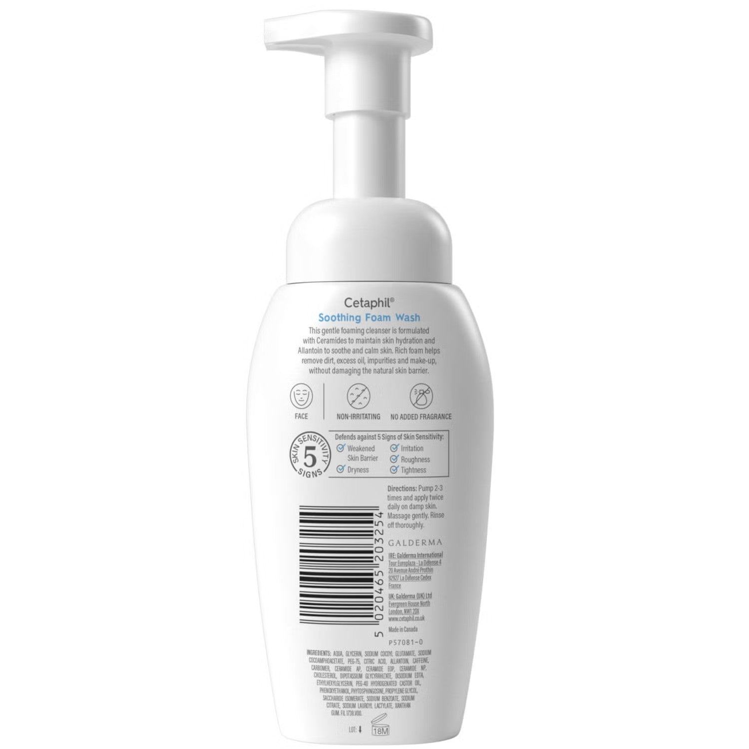 Cetaphil Soothing Foam Wash 200ml