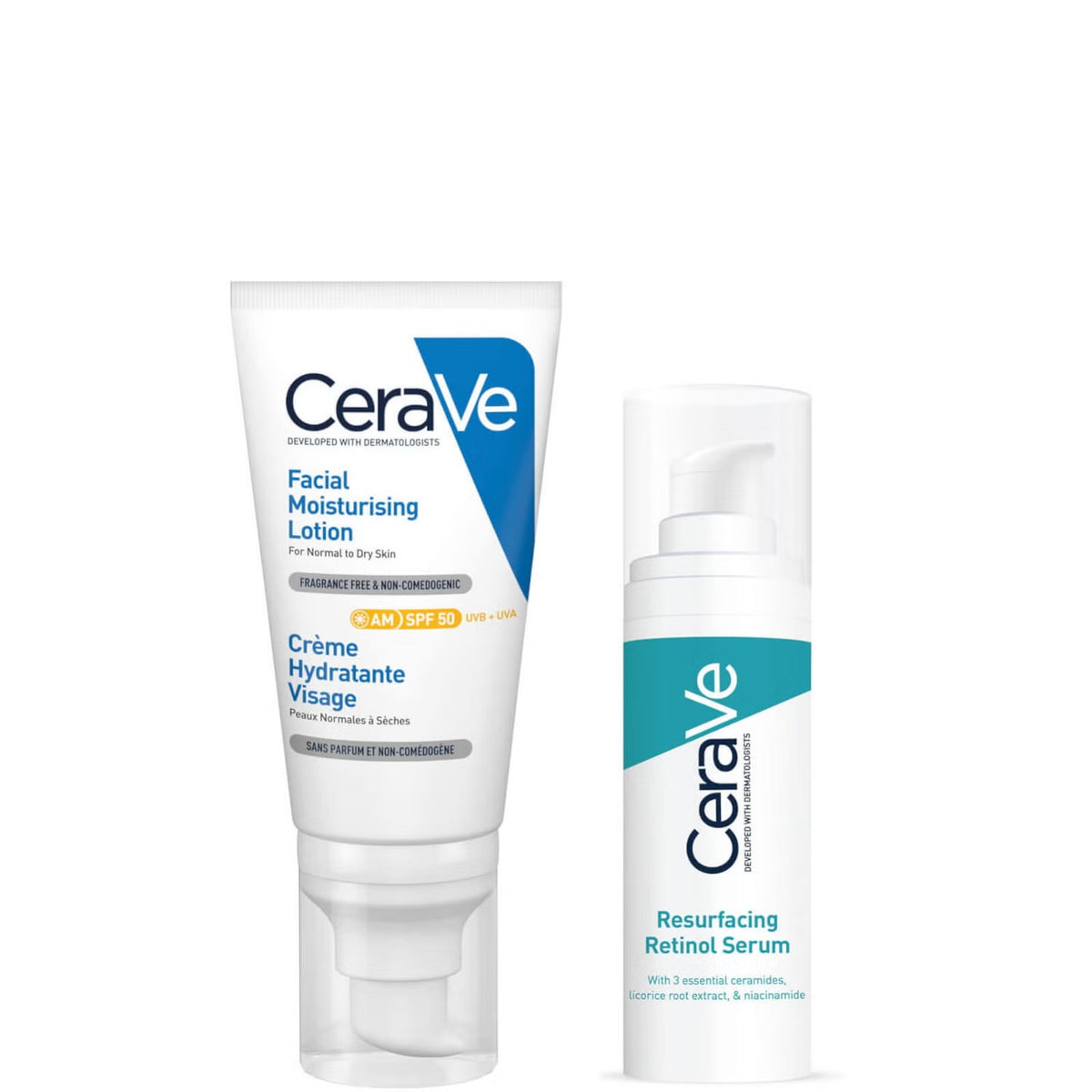 CeraVe Smooth and Protect Duo for Blemish-Prone Skin