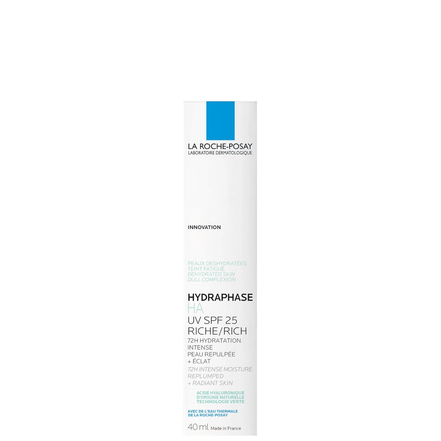 La Roche-Posay Hydraphase UV Riche Moisturizing Cream 40ml for Dehydrated and Sensitive Skin