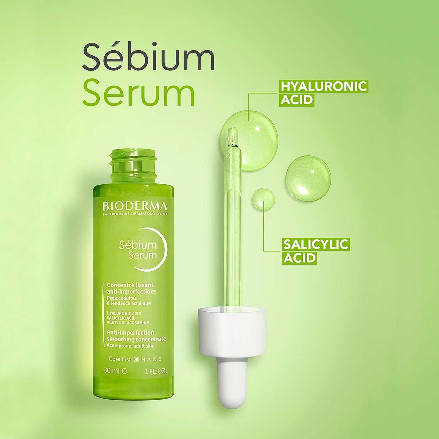 Bioderma Sébium Serum for Adult Acne 30ml