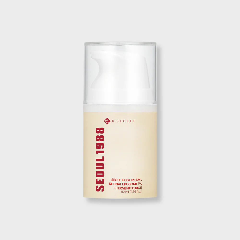 SEOUL 1988 Cream : Retinal Liposome 1% + Fermented Rice - 50ml