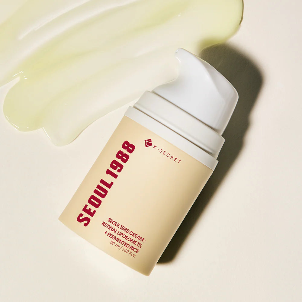 SEOUL 1988 Cream : Retinal Liposome 1% + Fermented Rice - 50ml
