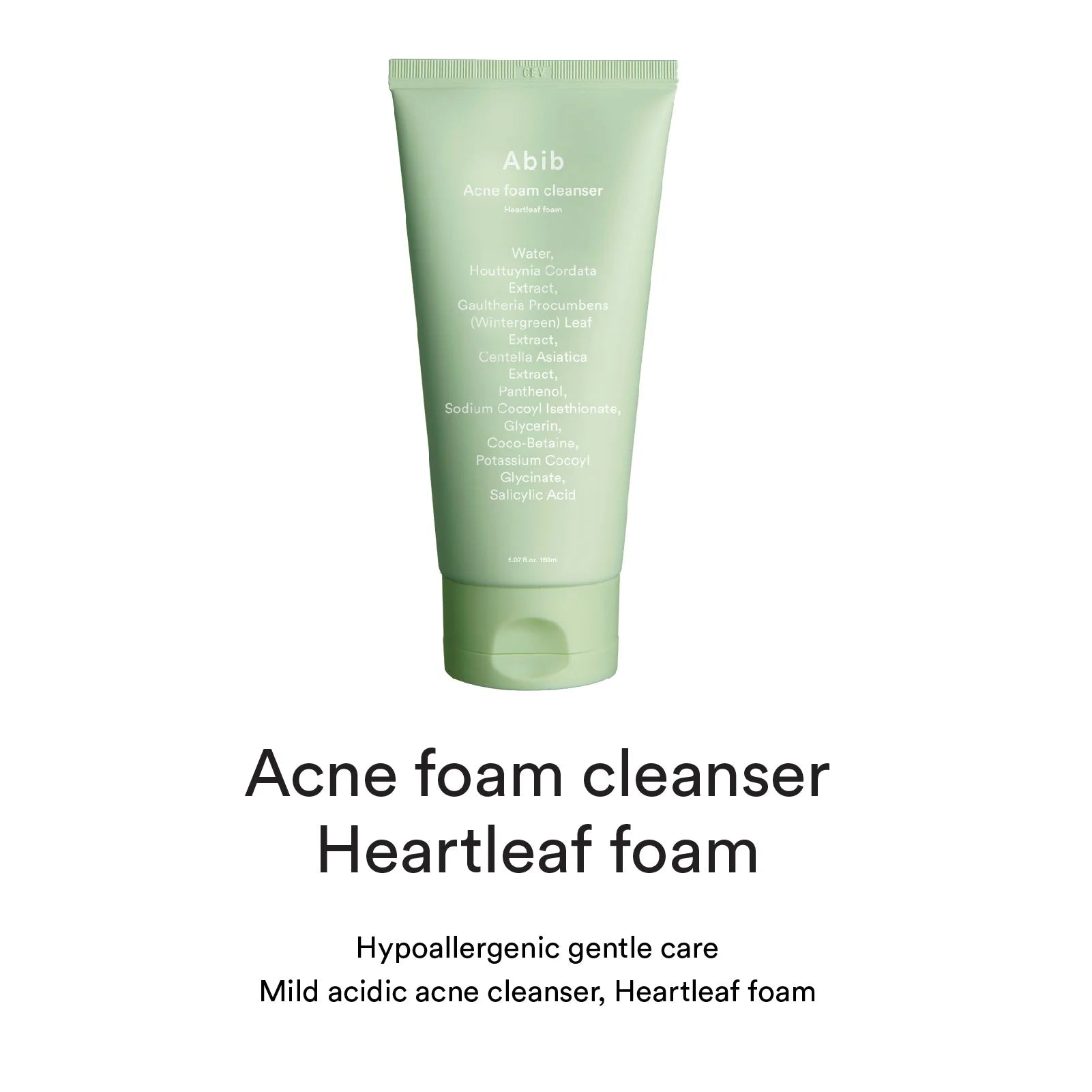 Heartleaf Acne Foam Cleanser - 150ml