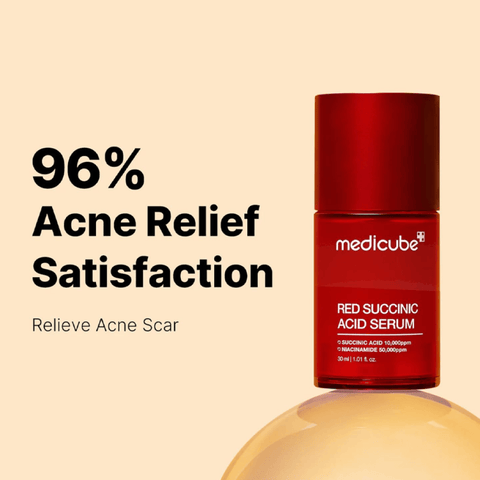 Red Succinic Acid Serum - 30ml
