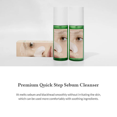 Premium Quick Step Sebum Cleanser - 100ml