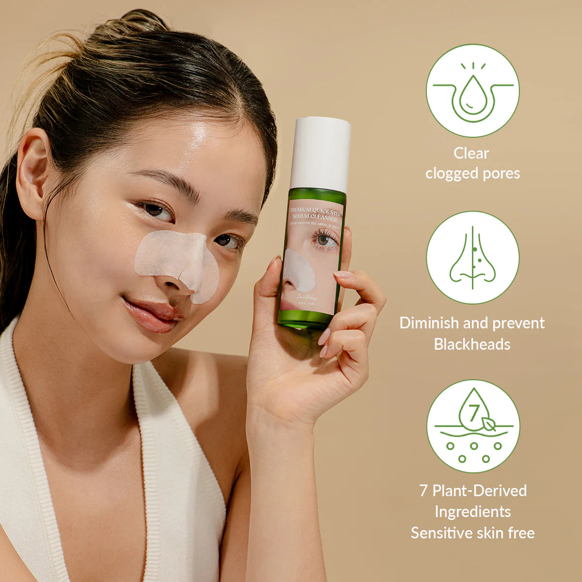 Premium Quick Step Sebum Cleanser - 100ml