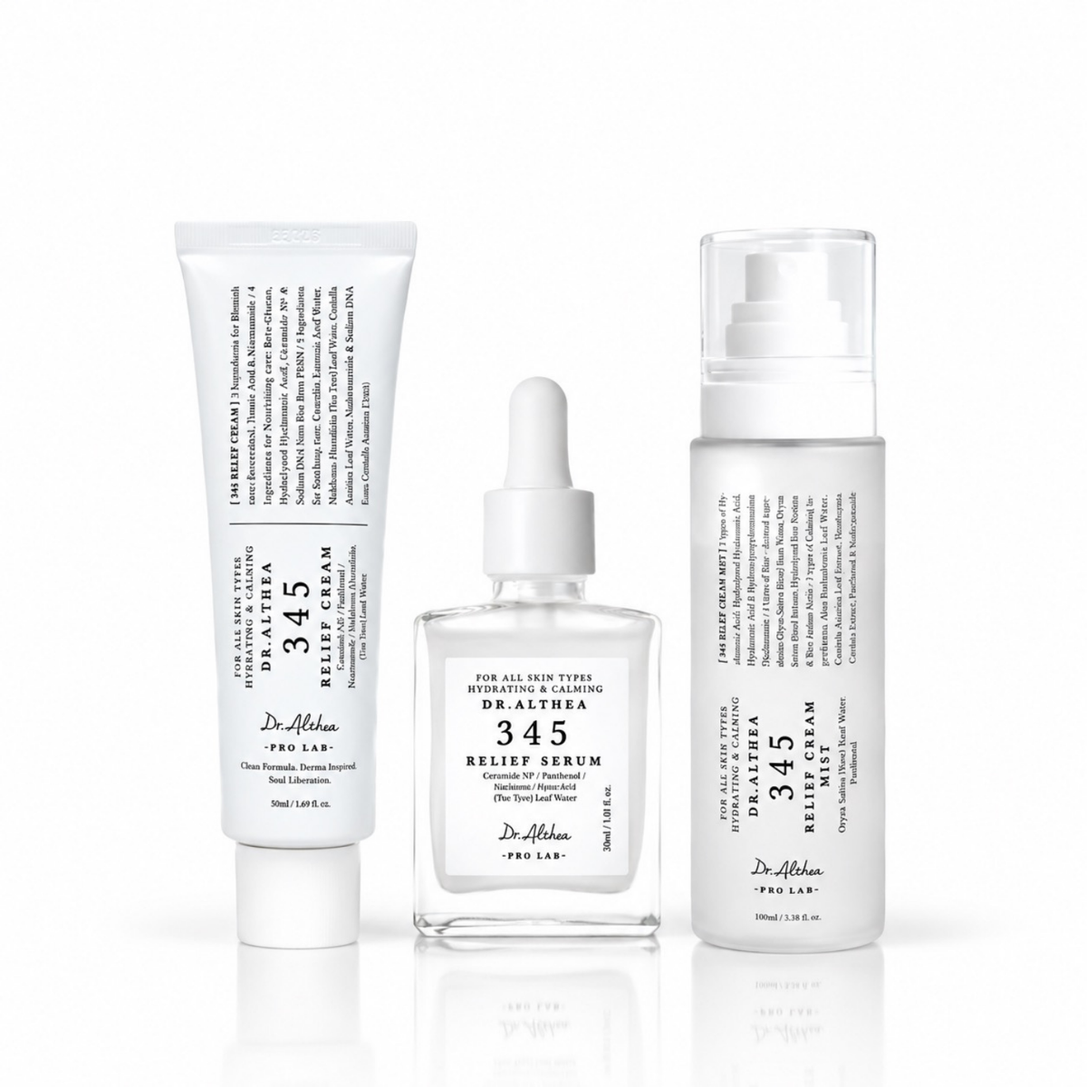 345 Relief Trio