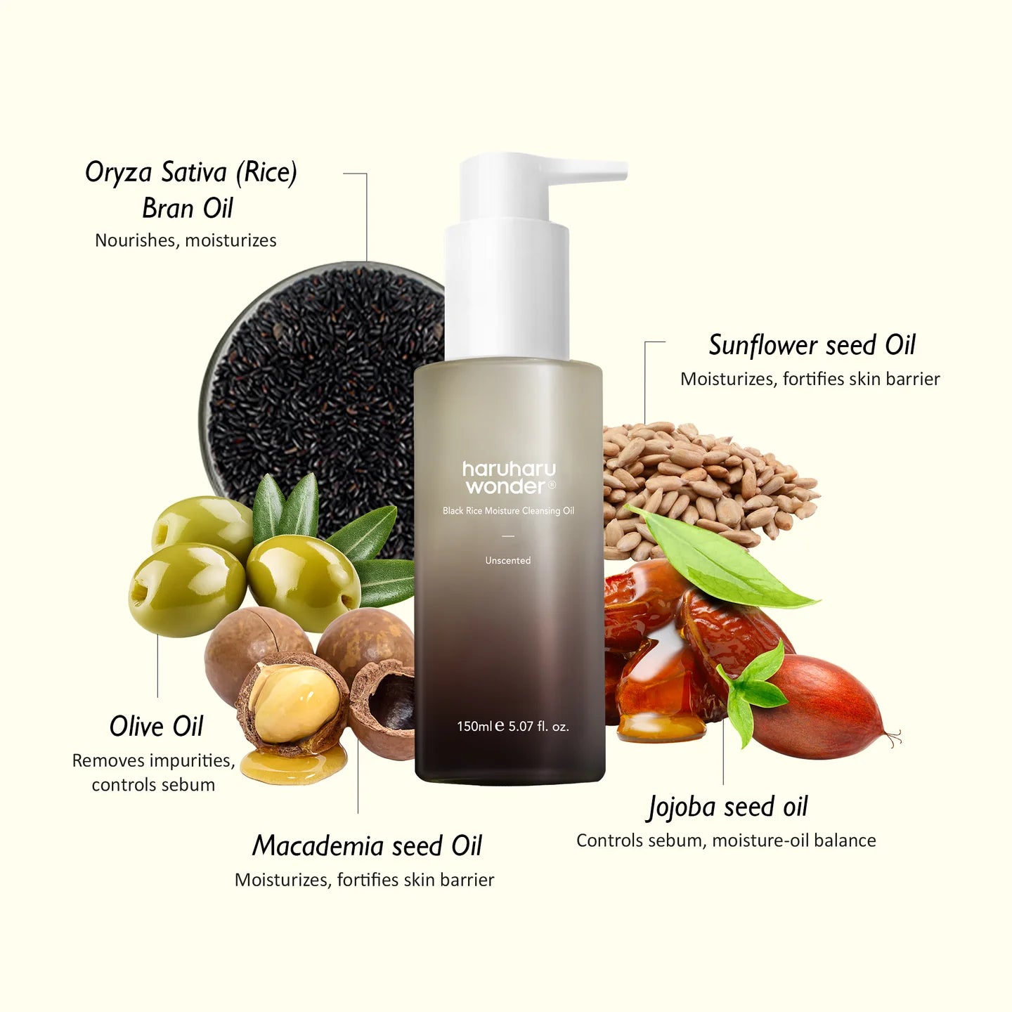 Black Rice Moisture Cleansing Oil - 150ml