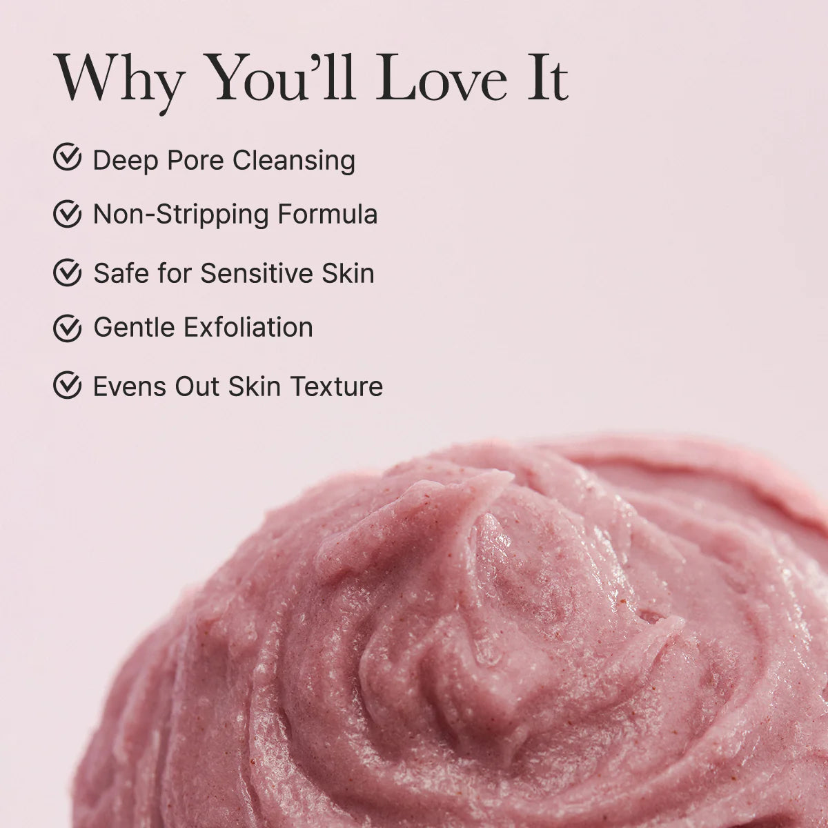 Fresh Rosehip Mochi Cleanser - 120g