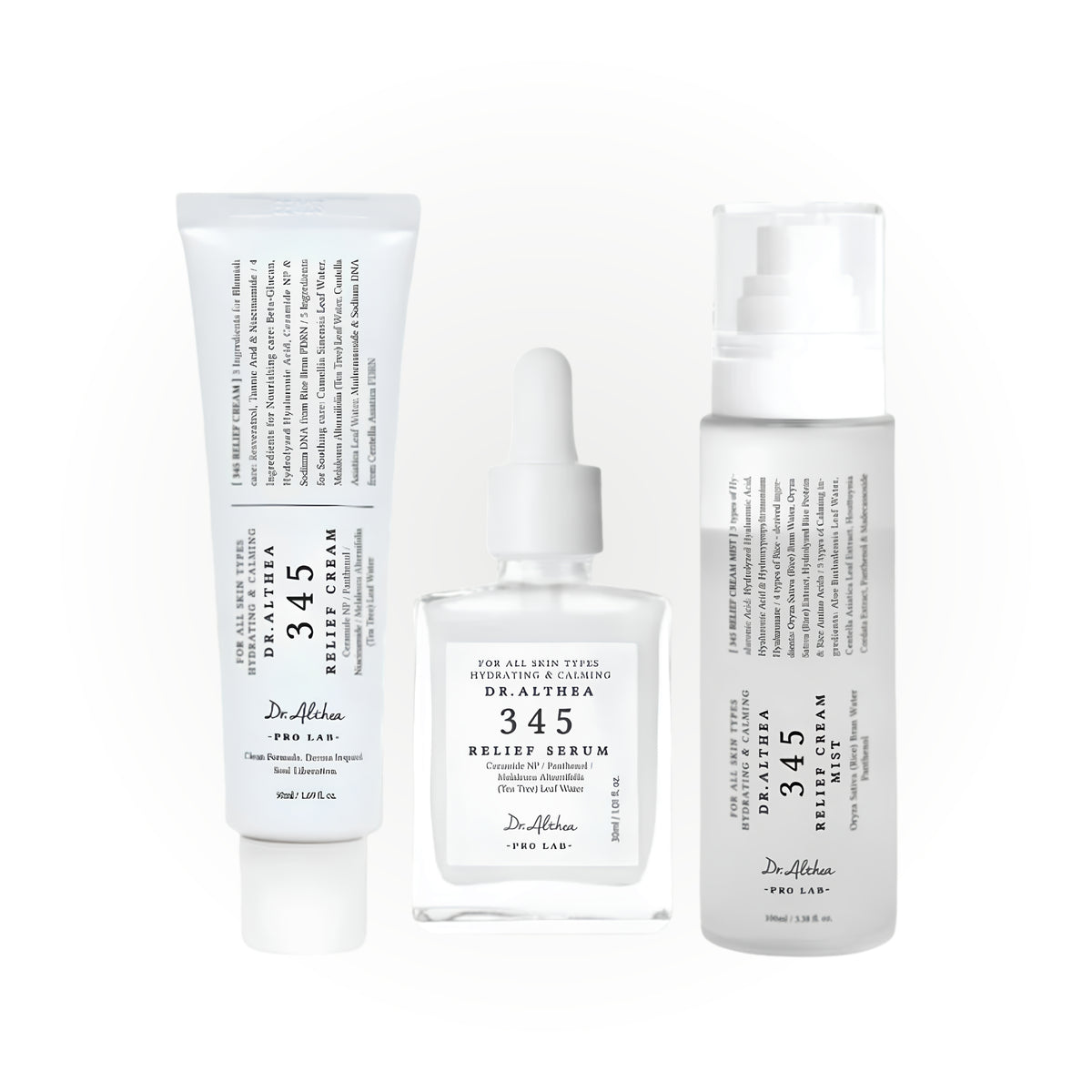 345 Relief Trio