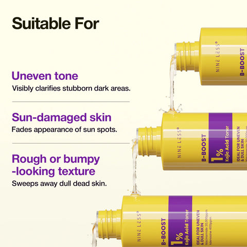 B-BOOST 1% Kojic Acid Toner - 200ml