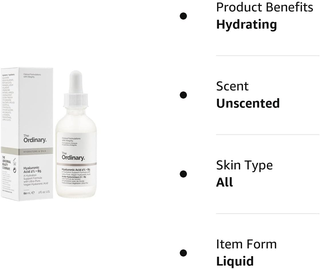 The Ordinary Hyaluronic Acid 2% + B5 Serum 60 ml