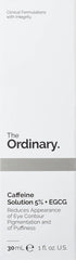 The Ordinary Caffeine Solution 5% + EGCG Serum, 30 ML