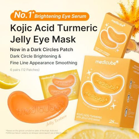 Kojic Acid Turmeric Vita Jelly Eye Mask - 28 Pairs
