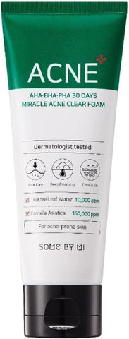 AHA BHA PHA 30 DAYS Miracle Acne Clear Foam - 100ml