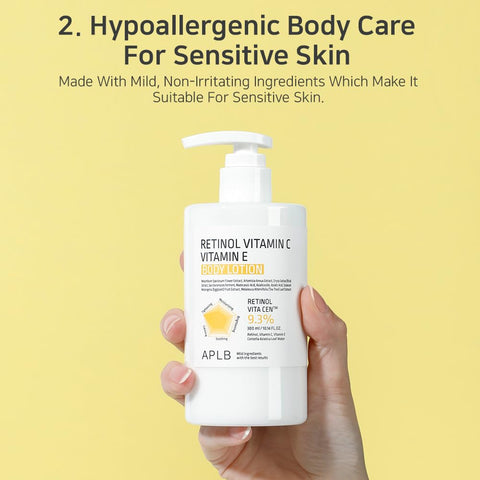 Retinol Vitamin C Vitamin E Body Lotion - 300ml