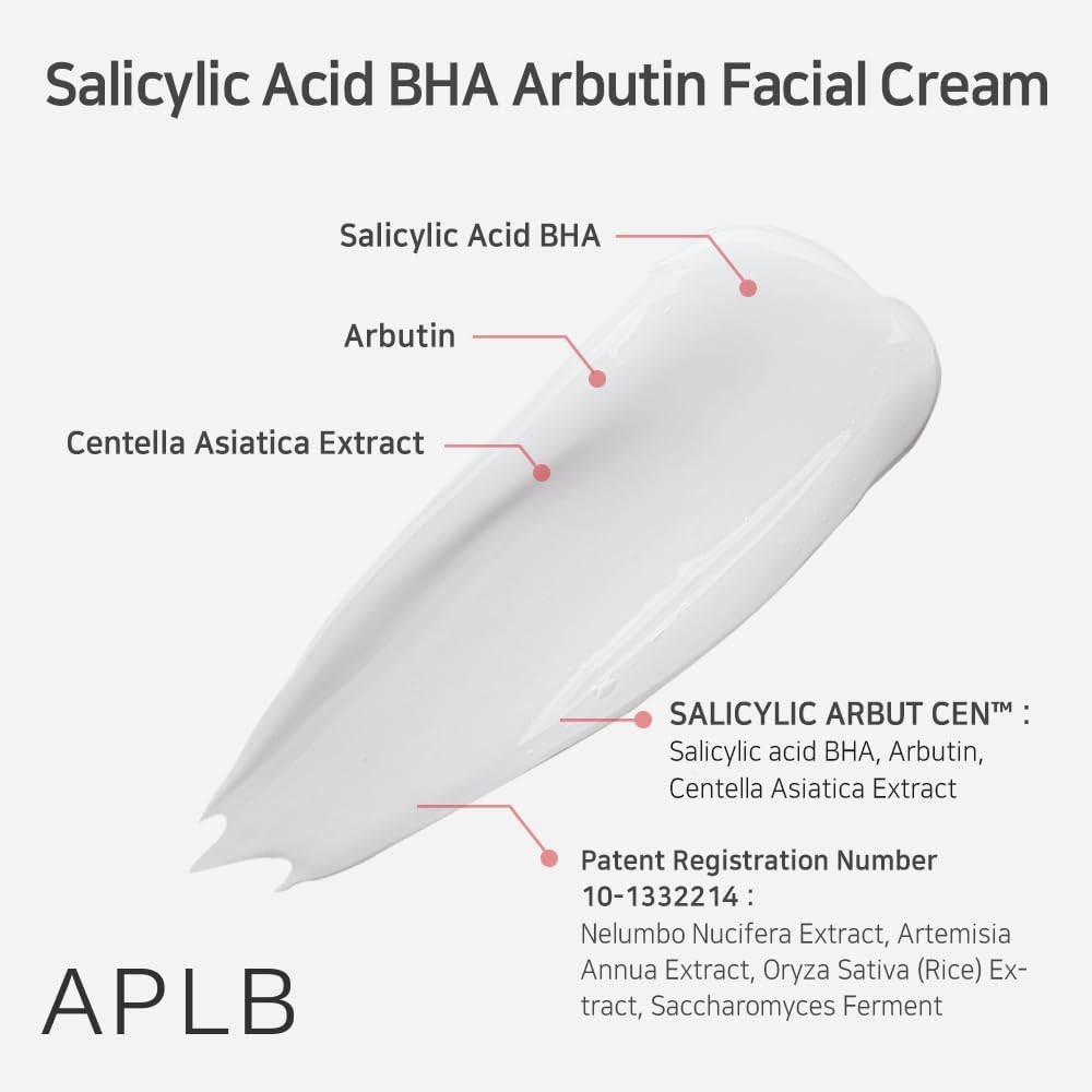 Salicylic Acid BHA Arbutin Facial Cream - 55ml