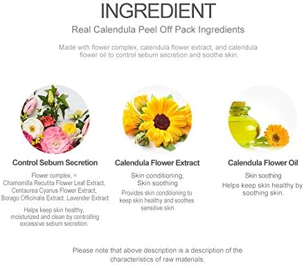 Real Calendula Peel Off Pack - 100g