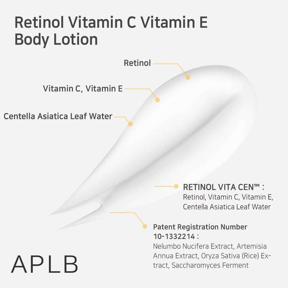 Retinol Vitamin C Vitamin E Body Lotion - 300ml