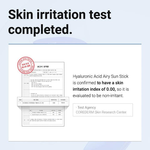 Hyaluronic Acid Airy Sun Stick SPF 50+ - 22g