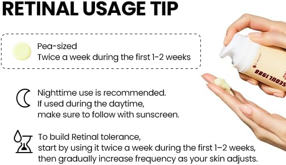 SEOUL 1988 Cream : Retinal Liposome 1% + Fermented Rice - 50ml