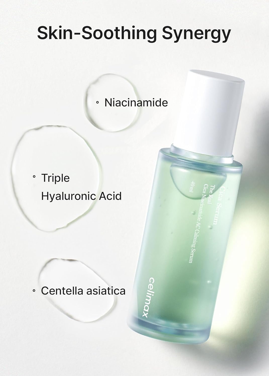 The Real Cica Niacinamide AC Calming Serum - 40ml